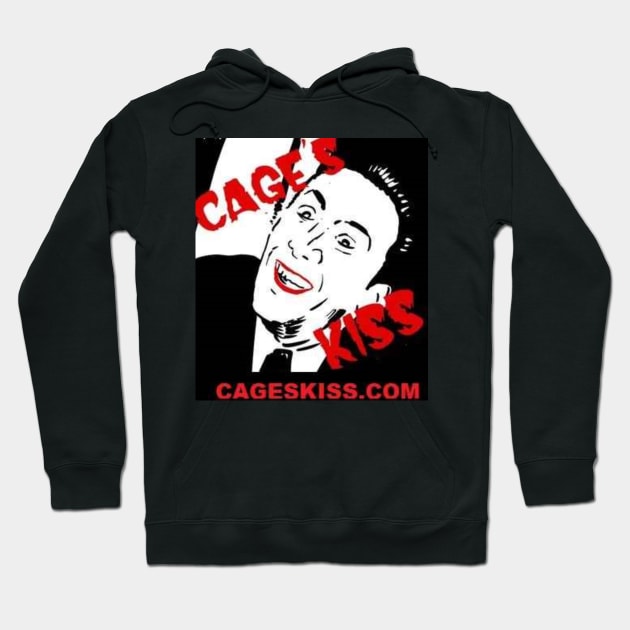 Cage's Kiss Logo Hoodie by CagesKiss